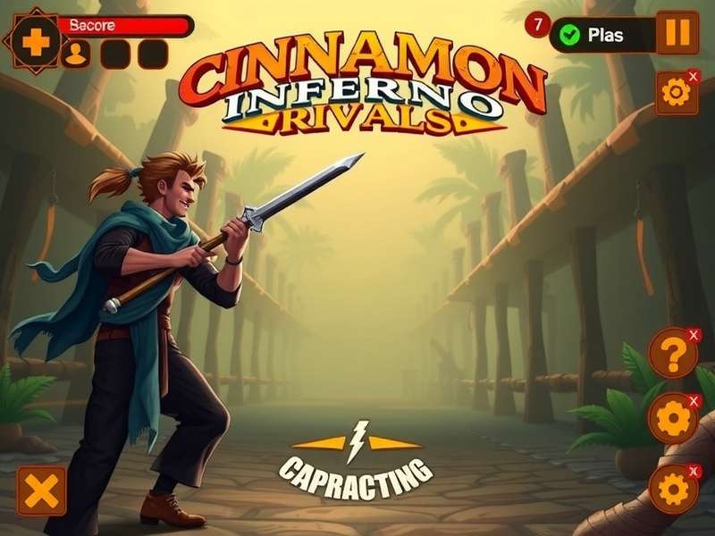 Cinnamon Inferno Rivals gameplay screenshot